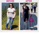 Bajó 7 kilogramos y se considera una mujer feliz.