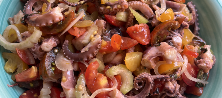 Ricetta: moscardini in insalata | Nutracem – Nutrizionisti a Verona