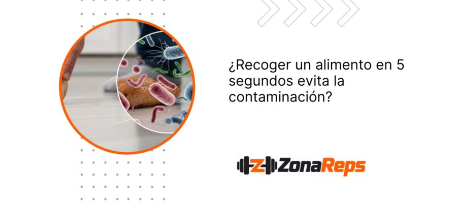 ¿Recoger un alimento en 5 segundos evita la contaminación?